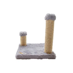 Arranhador para Gatos Sustentável com Postes Luppet Cinza