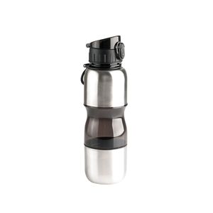 Squeeze Fumê Revestido Em Aço Inox - 750 Ml Welf