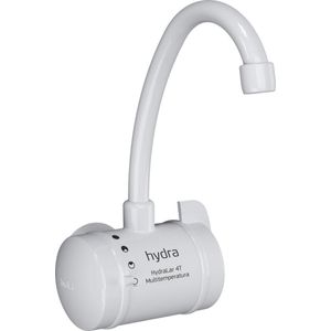 Torneira Elétrica de Parede Hydralar 4 Temperaturas 5500W Branca Hydra