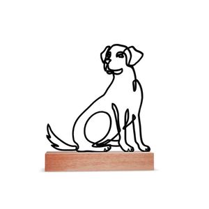 Escultura de Mesa, Cachorro Vira Lata 25x30cm