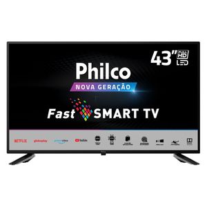 Smart Tv Full HD 43" Wi-Fi 2 HDMI 2 USB - Philco