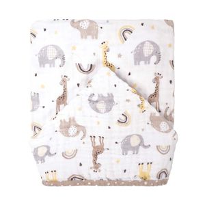 Toalha com Capuz Bublim Petit Soft Leão 100% Algodão - Incomfral