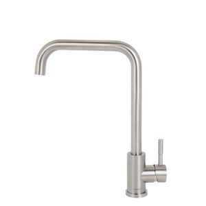 Torneira Misturador para Cozinha de Mesa Bica Alta 1/2" Michele Aço Inox Addra