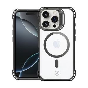 Capa para iPhone 16 Pro - MagSafe AirBag Preta - Gshield