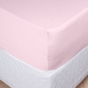 Lençol Casal Malha Aletex Rosa