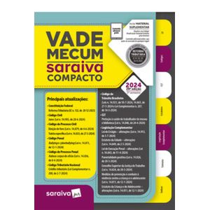 Vade Mecum Saraiva Compacto - 29ª Edição 2024