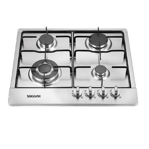 Cooktop a Gás Suggar 4Q Inox Bivolt FG4134IX