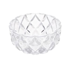 Centro de Mesa Lyor Redondo em Cristal Diamond  18x10cm
