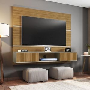 Painel para TV até 65 Polegadas com 2 Portas Basculantes Multimóveis CR45281