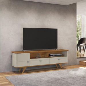 Rack para TV até 70 Polegadas com 1 Porta e 2 Gavetas Multimóveis CR45290