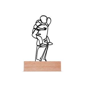 Escultura de Mesa, Mãe e Filho