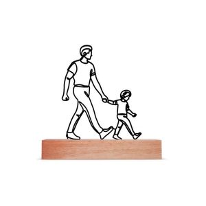 Escultura de Mesa, Pai e Filho