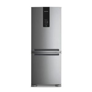 Geladeira Frost Free Inverse 447L Inox BRE57FK - Brastemp