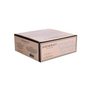 Xícara de Café em Porcelana Bee 90ml - Conjunto com 4 Unidades