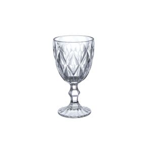 Taça de Vidro para Água e Vinho Diamond 320 ml 6 Peças Hauskraft