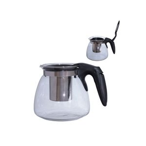 Chaleira de Vidro com Infusor 1 Litro - Prepara 4 Xícaras de Chá
