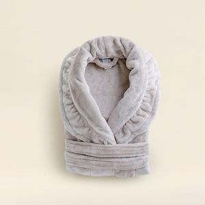 Roupão Flannel Cottage Premium Off White - A\CASA