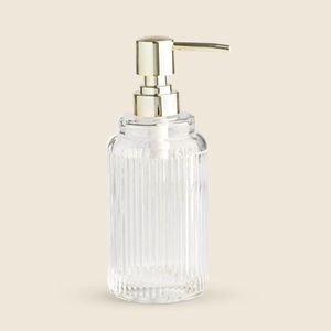 Porta Sabonete Líquido Glass Dourado - A\CASA