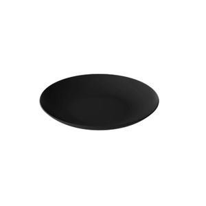 Prato Raso de Sobremesa Ø18cm Preto - Coza