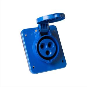 Tomada de Embutir Industrial 2P+T 32 A 220-250 Vca 6 H Tramontina