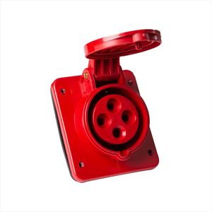 Tomada de Embutir Industrial 3P+T 16 A 380-415 Vca 6 H Tramontina