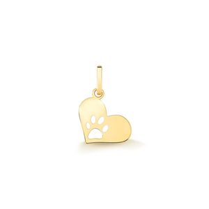 Pingente de Ouro 18k I Love Pet