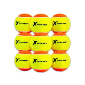 Kit 9 Bolas Beach Tennis Drop Shot ITF