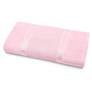 Toalha de Banho para Bordar Buettner Caprice Luxo 70x140cm Rosa Pétala