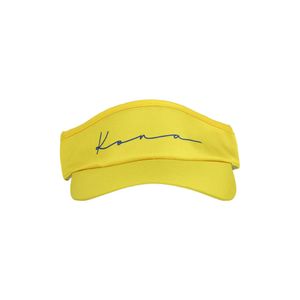 Viseira Beach Tennis Kona Kolors Biscoito Amarela - Proteção UV