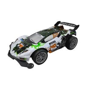 Carrinho de Corrida com Controle Remoto Branco - Quanhe