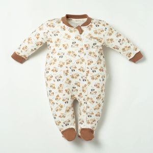 Macacão Infantil Pequeno Longo Com Zíper Doguinhos - Hug