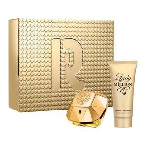 Perfume KIT Conjunto Lady Million Eau de Parfum 80ml + Body Lotion (Creme) - Feminino