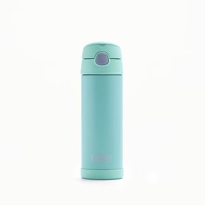 Garrafa Térmica Infantil Funtainer F404 Verde Água Thermos - 470ml