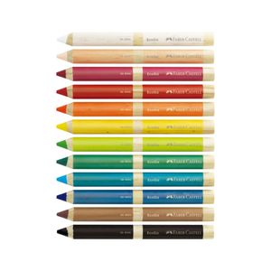 Gizão de Cera - 12 Cores Faber-Castell