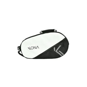 Raqueteira Beach Tennis Kona Basic Média Branca/Preta