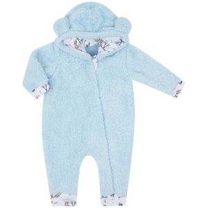 Macacão Infantil P Longo Capuz Pelúcia Com Zíper Lunar - Hug