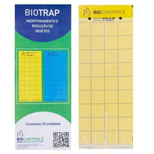 Kit Biotrap Plaquinha Amarela Bio Controle - 20 Unidades