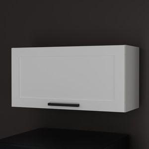 Armário de Cozinha Aéreo em MDF com 1 Porta Basculante 80cm Multimóveis CR20433