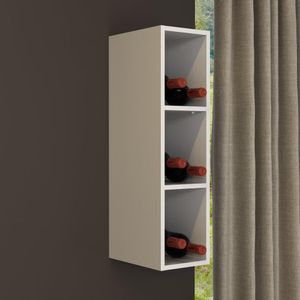 Nicho Aéreo de Cozinha Garrafeiro em MDF 20cm Multimóveis CR20434