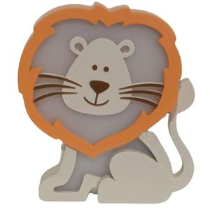 Luminária de Mesa Infantil Leão com Juba - RH Baby