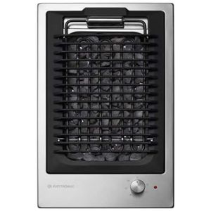 Cooktop Elettromec Dominó Quadratto Barbecue Elétrico Inox 30cm 220V
