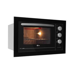 Forno Elétrico de Embutir Fischer Fit Line Preto 48L 127V 34493-95481