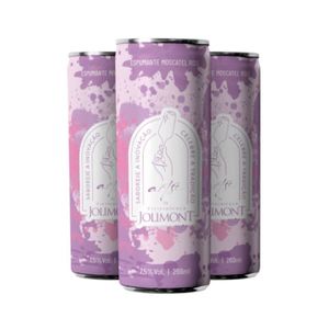 Kit com 3 Espumantes em Lata Moscatel Rosé Artse by Jolimont