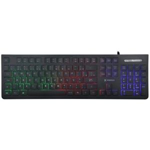 Teclado Gamer Multimídia Fortrek Black Eagle Preto