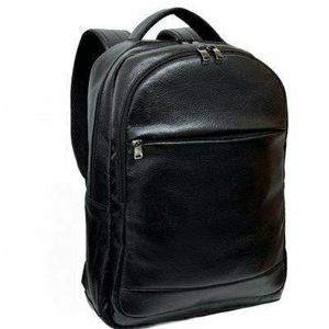 Mochila De Couro Viccina Masculina 15.6" Trabalho Impermeável