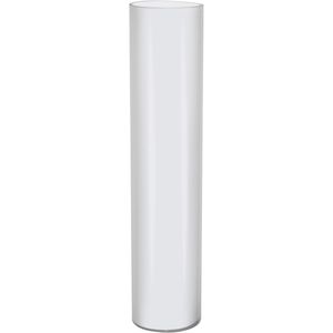 Vaso de Vidro 80x18x18cm Branco