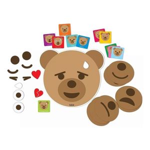 Jogo Educativo Pedag?gico Babebi Como Me Sinto Ursinho 6065