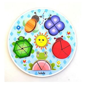 Quebra Cabe?a Infantil Babebi - Jardim Progressivo