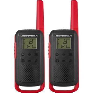 Rádio Comunicador Talkabout Motorola T210BR 32km Vermelho/Preto PAR / 2