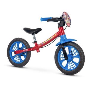 Bicicleta Balance Infantil Aro 12 Do Homem Aranha Nathor
